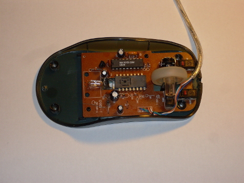 Opened mouse